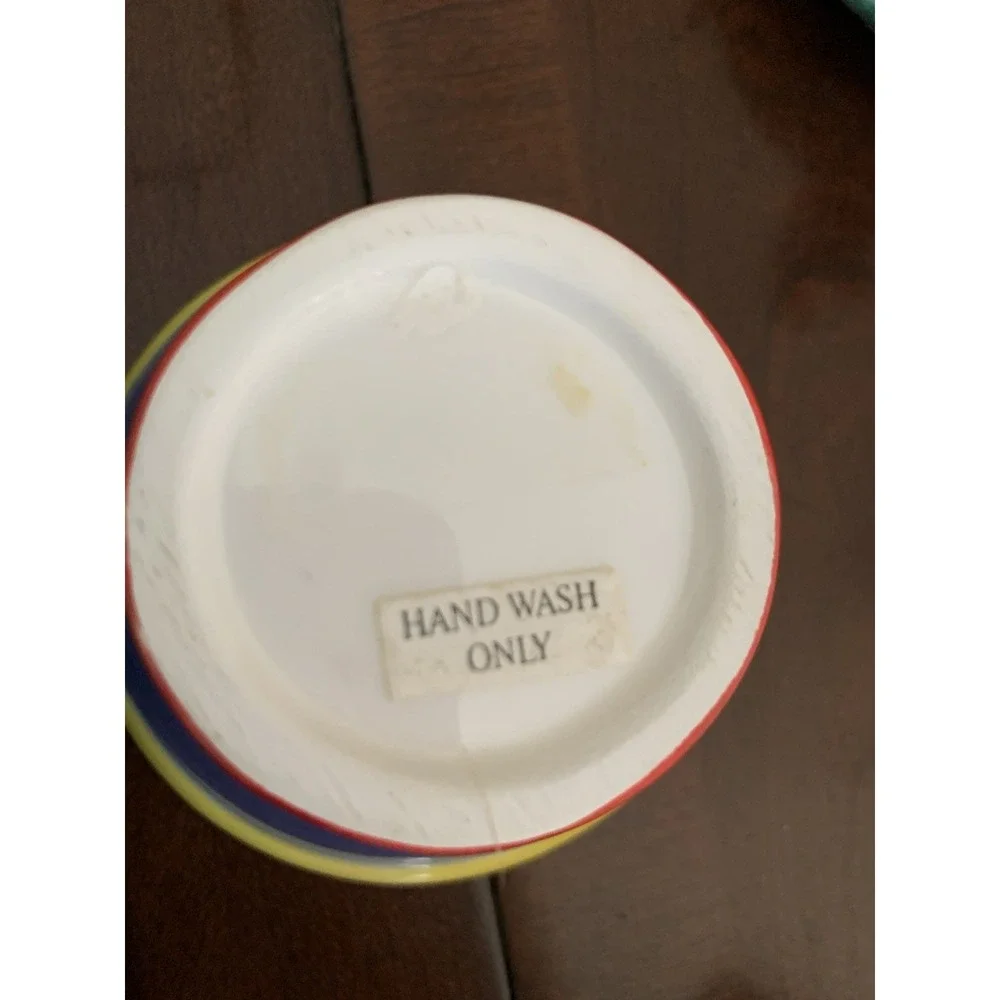 Whimsical 2 Boot Creamer and Sugar Bowl‎ With Spoon Unbranded Red/blue/Yellow